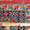 Kazak Afghan Red 9-9x13-6 back