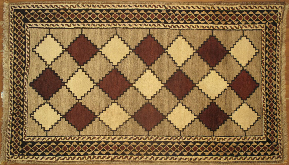 Shiraz, Gabbeh, Persian (3' 7'' x 6' 1'')