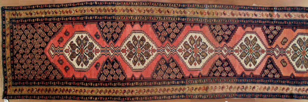 Kurdish, Antique (3' 4'' x 12' 7'')