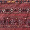 05992 Turkoman Bag Face Red Natural Black 3-6x5 | Manoukian Rugs™