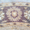 05442 Peshawar Afghan Beige Yellow Brown 8-0 Round | Manoukian Rugs™ border