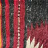 06051 Kilim Afghan Red Black Orange 6-3x8-3 | Manoukian Rugs™