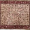 Sultanabad Design Indian Beige Red Green 11-10x14-7 | Manoukian Rugs™