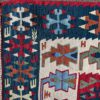 06389 Kilim Persian White & Blue 3-10x5-10 | Manoukian Rugs™