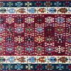 06389 Kilim Persian White & Blue 3-10x5-10 | Manoukian Rugs™
