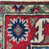 06504 Kazak Afghan Beige Red Blue 3-9×4-11 | Manoukian Rugs™ corner
