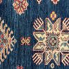 SS011922T252 Super Kazak Afghan Blue White Red 9x12 | Manoukian Rugs™