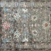 SS013023T410 Tribal Gray Blue Natural 4-10x6-3 | Manoukian Rugs™