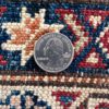 SS051722T266 Super Kazak Afghan Blue Yellow Red 5-1x6-8 | Manoukian Rugs™