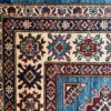 SS051722T266 Super Kazak Afghan Blue Yellow Red 5-1x6-8 | Manoukian Rugs™