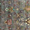 SS053123T473 Tribal Sultana Design Gray Yellow Green 9-7x11-9 | Manoukian Rugs™