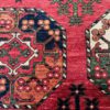 SS102822T377 Contemporary Pakistani Red Green Black 5x6-10 | Manoukian Rugs™
